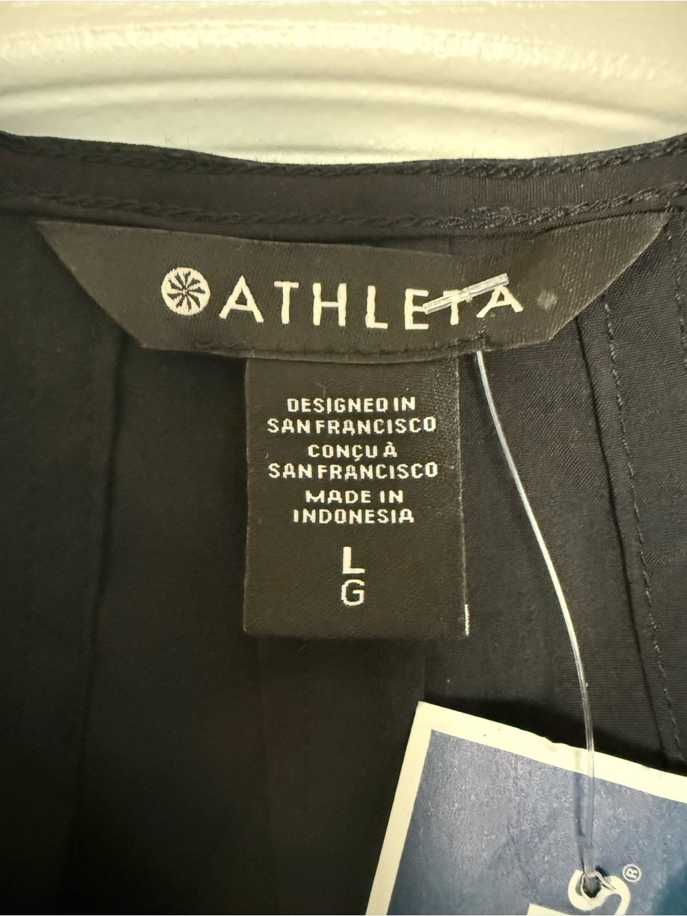 Athleta Black Sleeveless Front-Zip Flex Jumpsuit - Picture 3 of 16